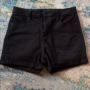 Women's High-Rise Slim Fit Jean Shorts - Size 10